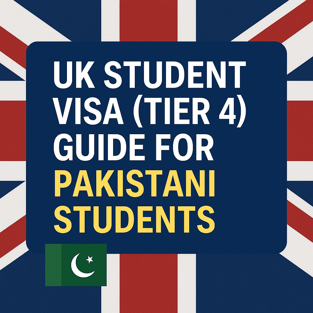 UK Student Visa (Tier 4) Guide for Pakistani Students
